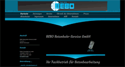 Desktop Screenshot of bebogmbh.de